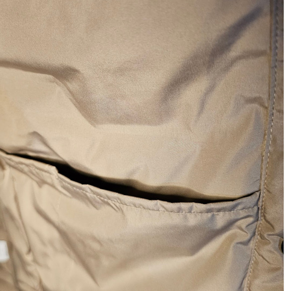 Alpine Design Men's Insulated Button Up Shirt Jacket Medium Tan NWT - Picture 6 of 6